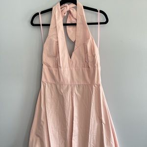 Pale pink MODA International halter dress size 12